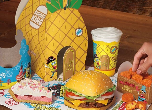 burger king spongebob squarepants meal review: burger king spongebob squarepants meal