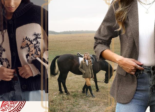 Year of the Horse Equestrian Fashion: Hero Collage