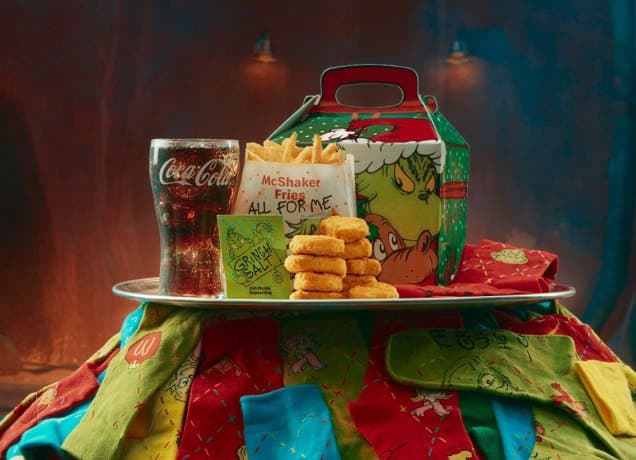 mcdonald's grinch meal review: mcdonald's grinch meal