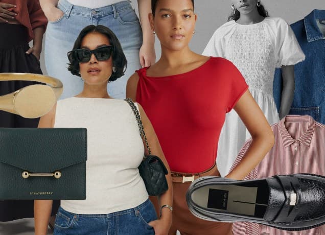 plus-size-editor-spring-shopping-list collage