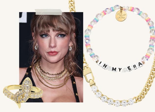 Taylor Swift's Favorite Jewelry Collage