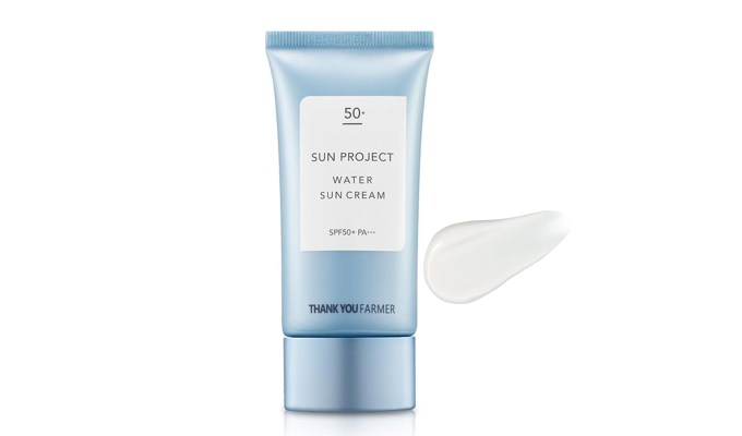 Beauty Products For Women Over 40 Thank You Farmer Sun Project Sunscreen SPF 50: a tube of face sunscreen