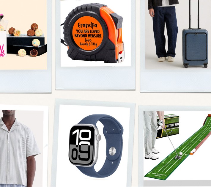 best gifts for Grandpa: Collage of gifts