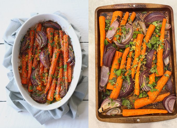 best kid-friendly side dish recipes: whole roasted carrots