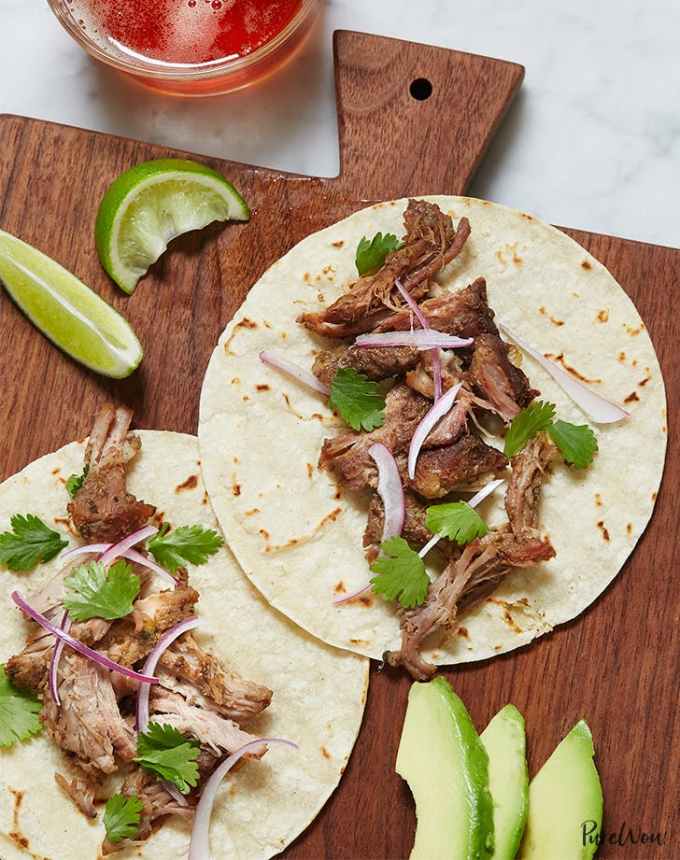 birthday dinner ideas: slow cooker carnitas