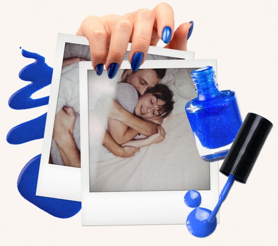 blue nail theory cat