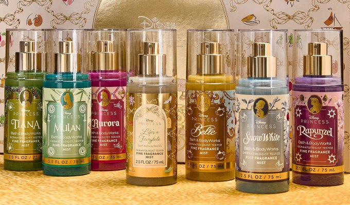 Bath & Body Works Disney Princess Collection 2026: Fine Mist Sampler
