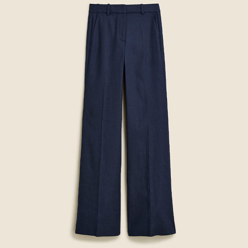 jcrew linen pants