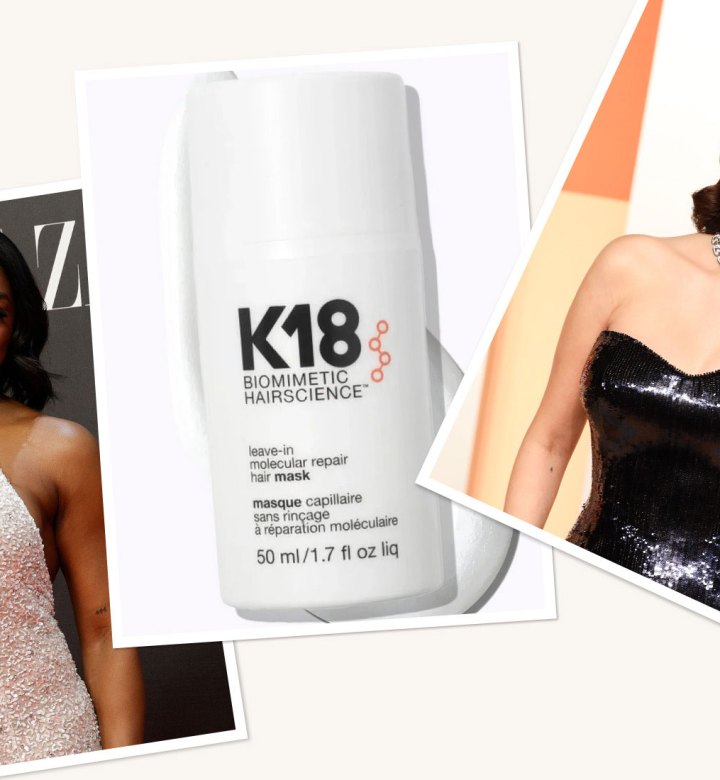 k18 hair mask review silver badge