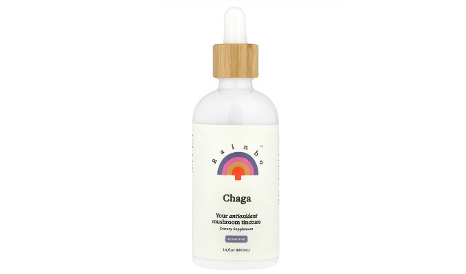 mushroom wellness: Rainbo chaga tincture