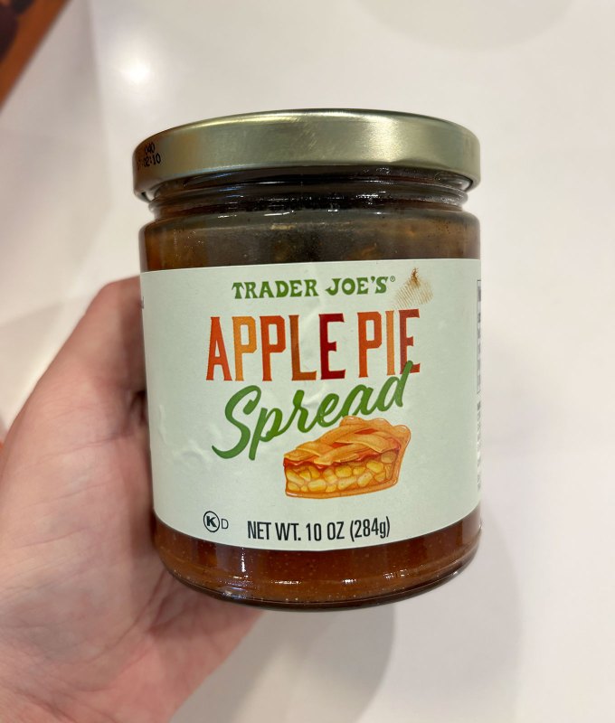new trader joe's items reviewed september 2025: apple pie spread