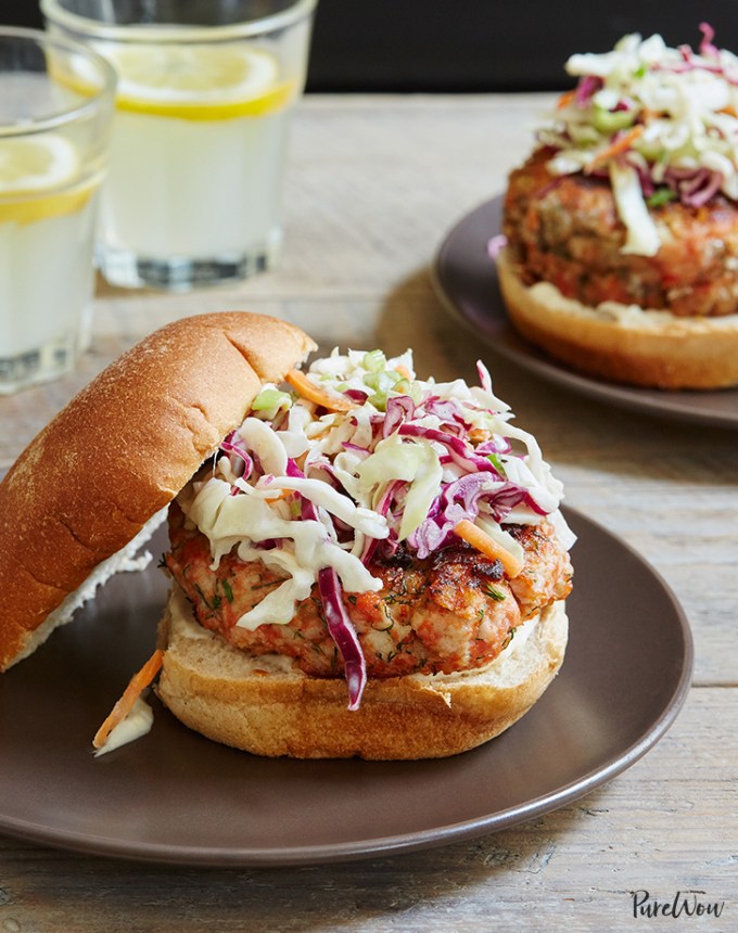 salmon burgers
