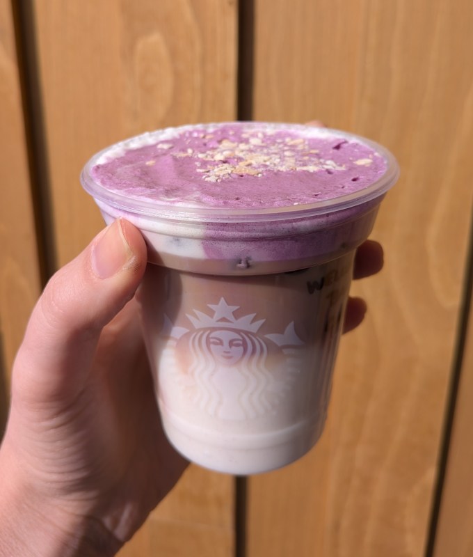 starbucks spring menu ube