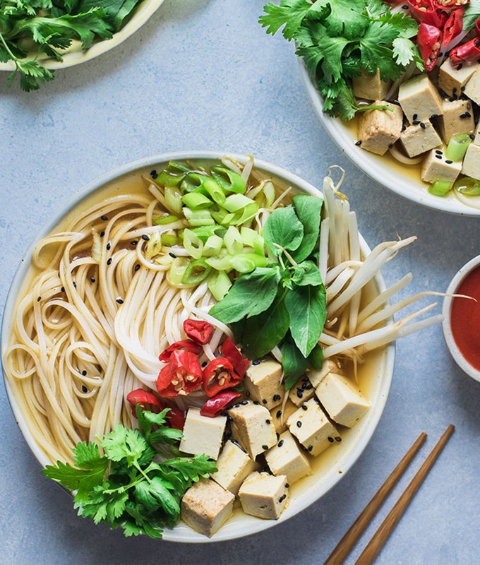 vegan one pot recipes: vegan instant pot pho