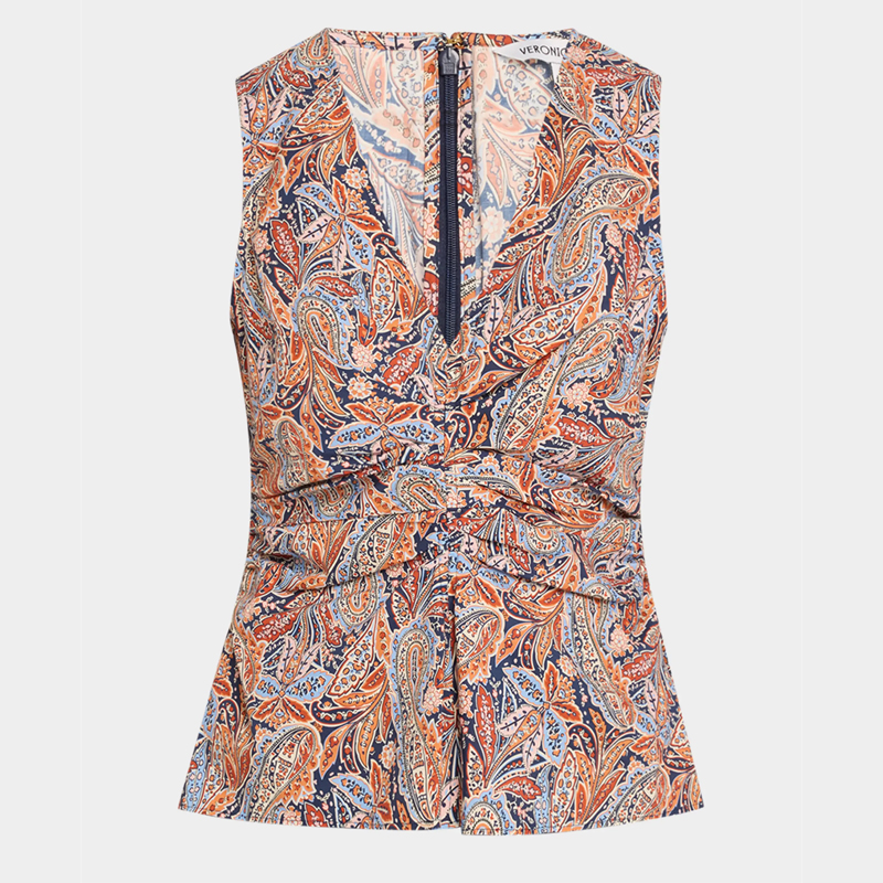 veronica beard peplum top