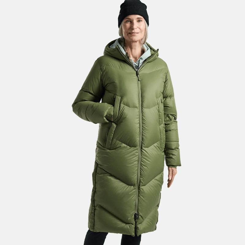 burton long down parka