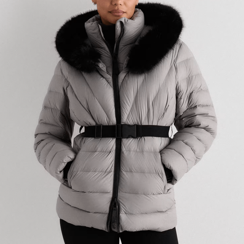 quince Responsible Down Belted Puffer Coat